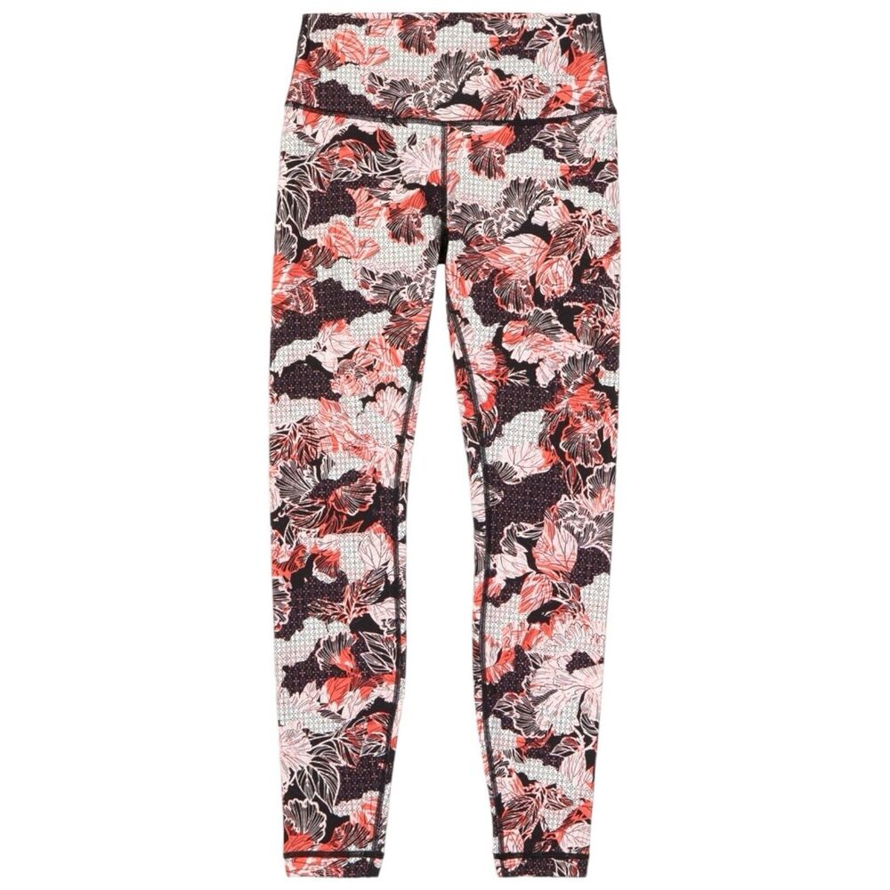 Lululemon Wunder Under High-Rise Tight 28 Luxtreme Floral Multi Size 4 Leggings‎